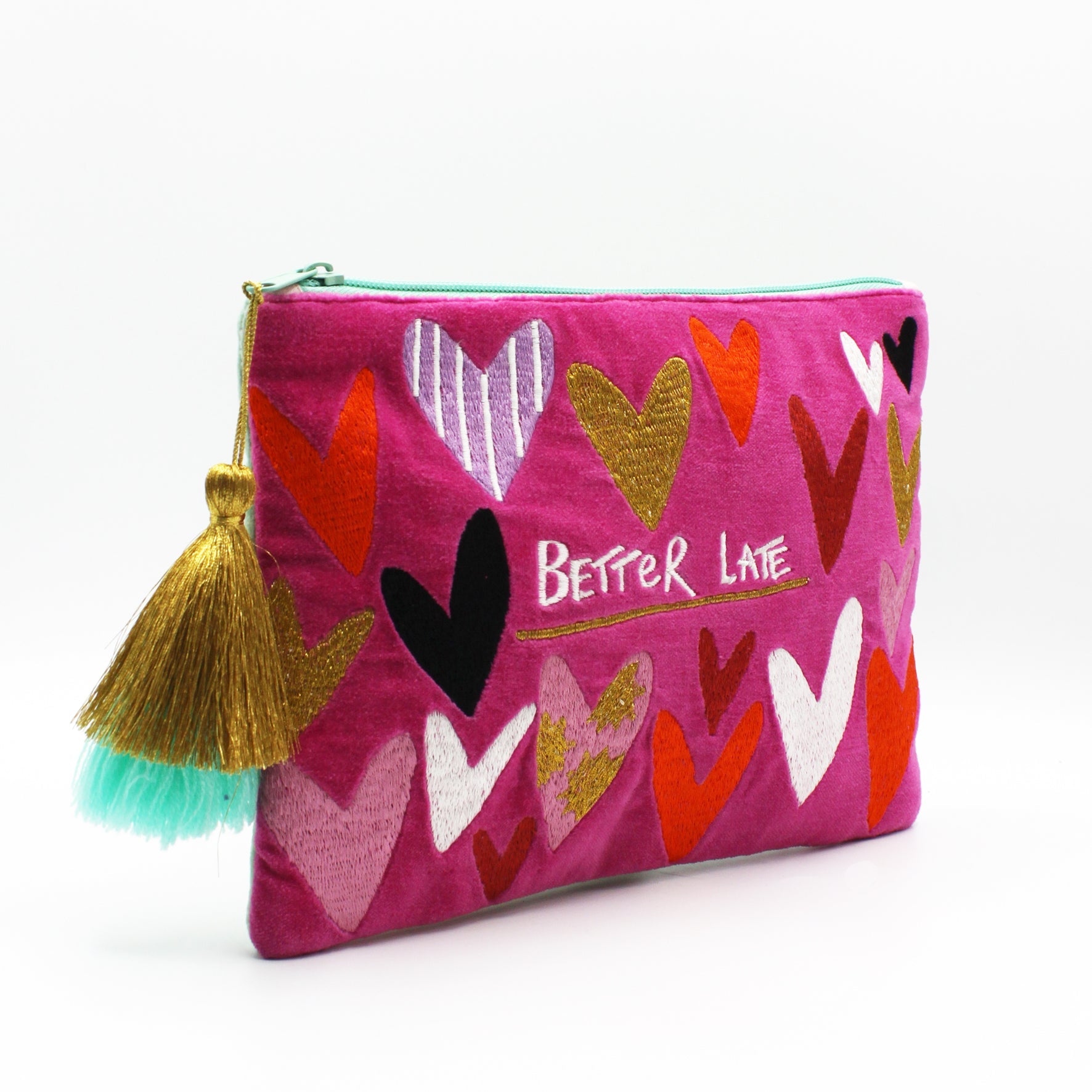 Small Talk Clutch Better Late than Ugly - House of Disaster