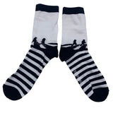 The Beatles Abbey Road Stripy Socks - House of Disaster