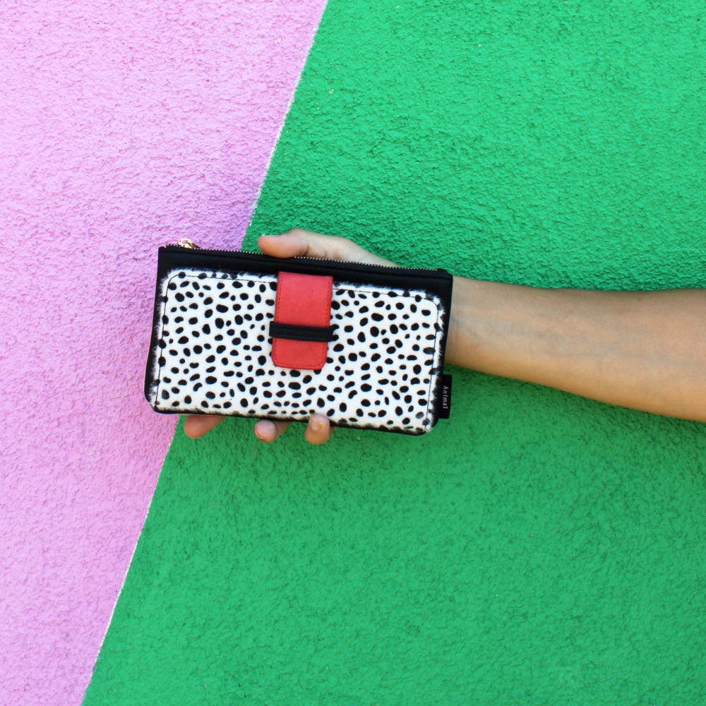 Animal Dalmation Print Wallet
