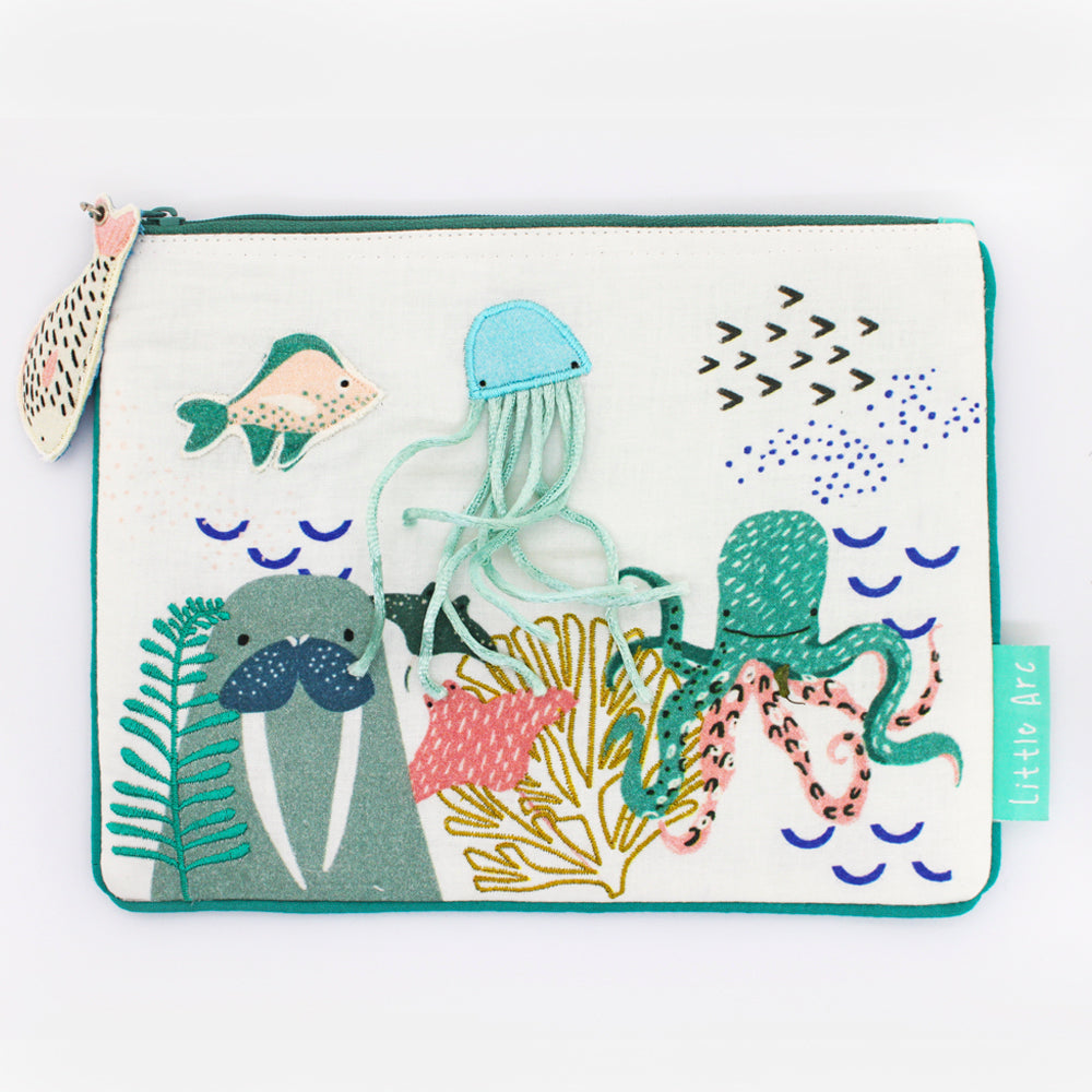 Little Arc Under the Sea Pouch Bag