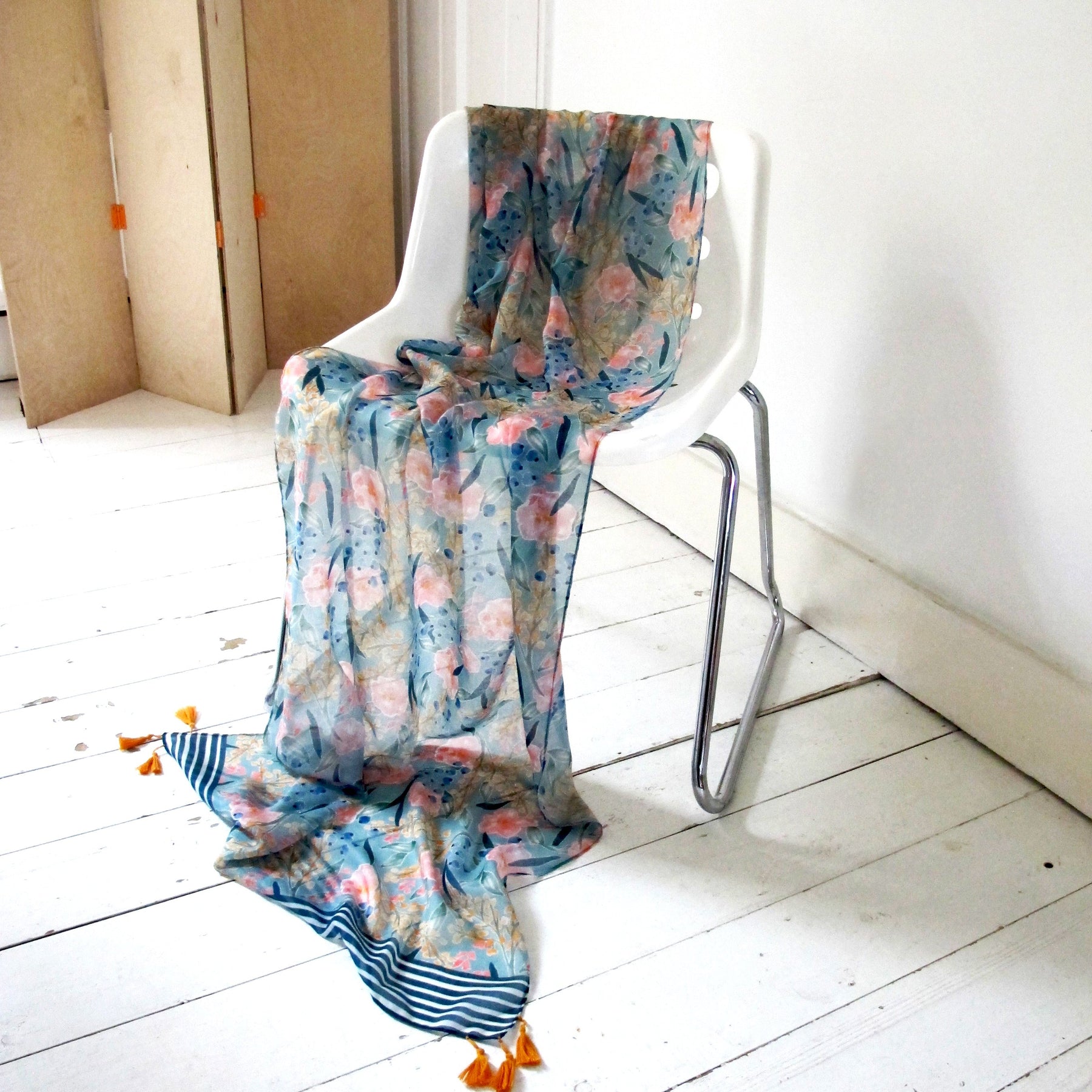 Eden Blue Scarf