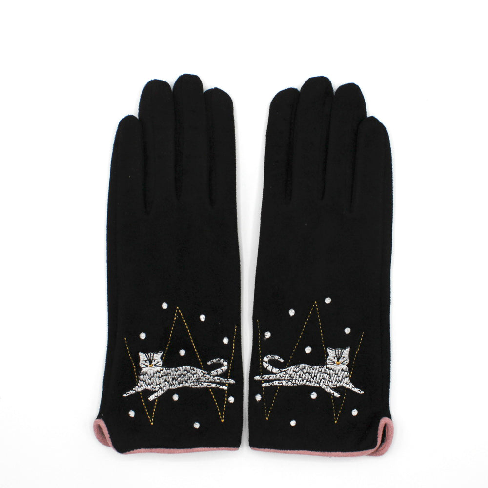 Feline Spotty Cat Gloves