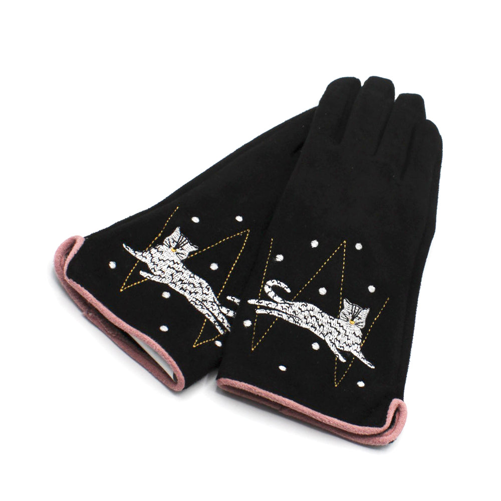 Feline Spotty Cat Gloves