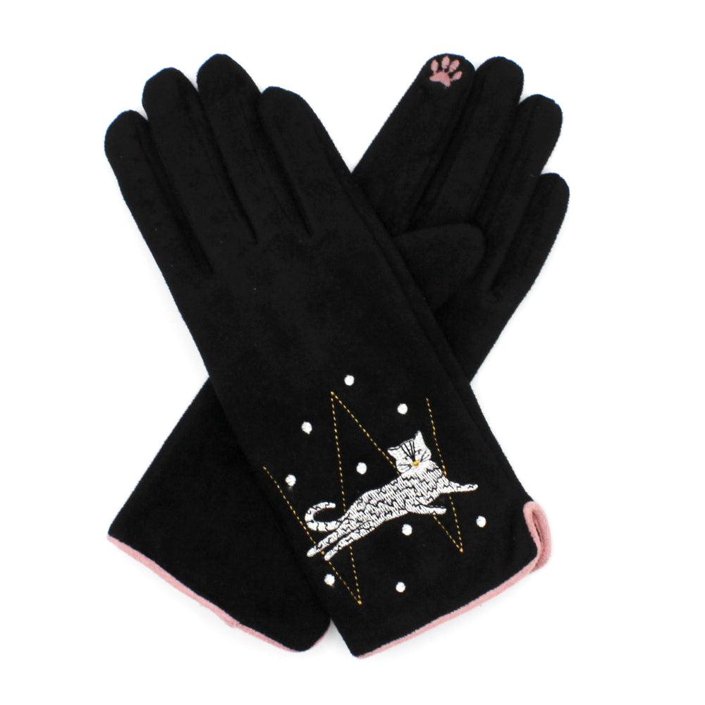 Feline Spotty Cat Gloves