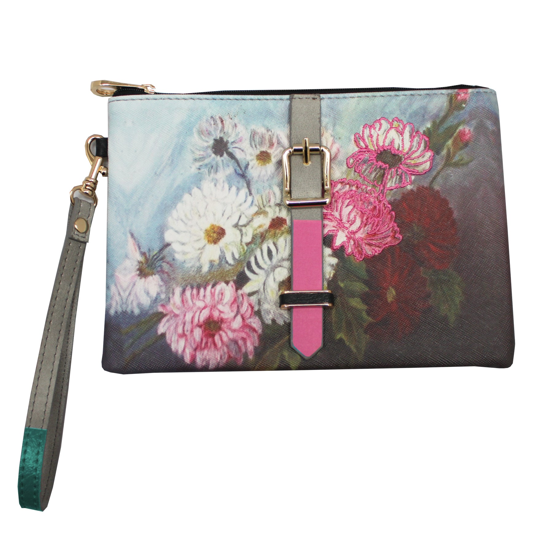 Framed Pink Makeup Bag