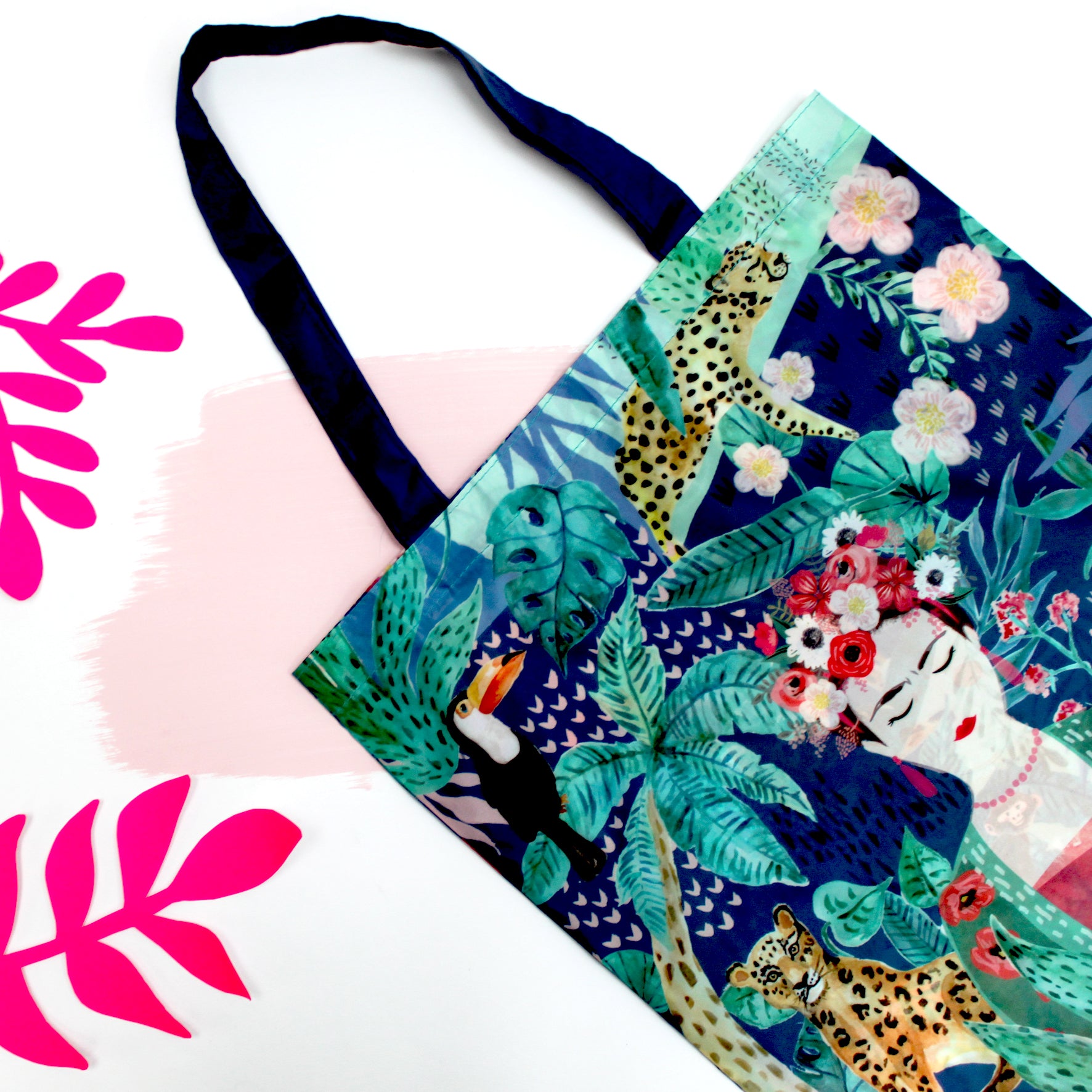 Frida Kahlo Tropical Eco Shopper