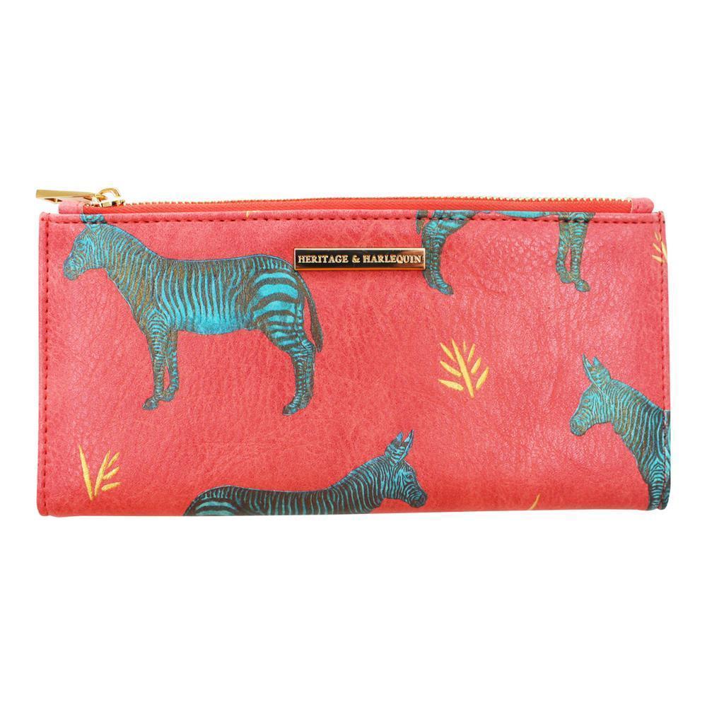 Heritage And Harlequin Zebra Wallet