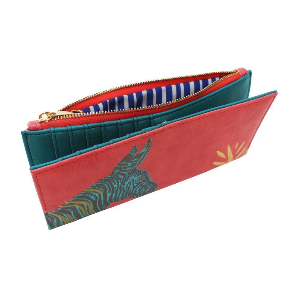 Heritage And Harlequin Zebra Wallet