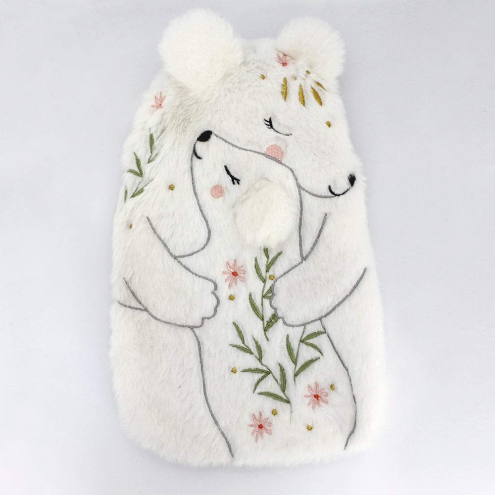 Polar Bear and Baby Hot Water Bottle