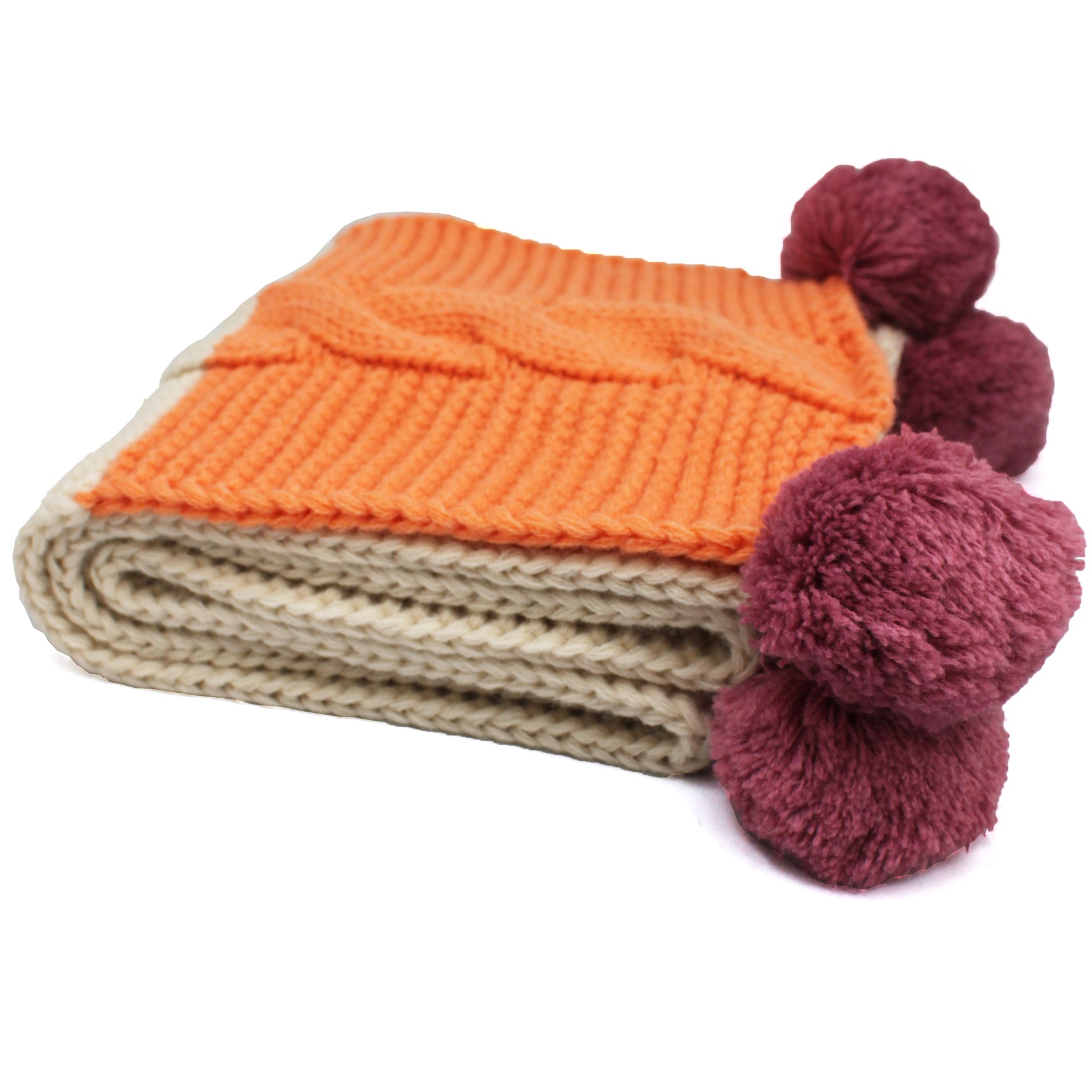 Loop Cream Scarf