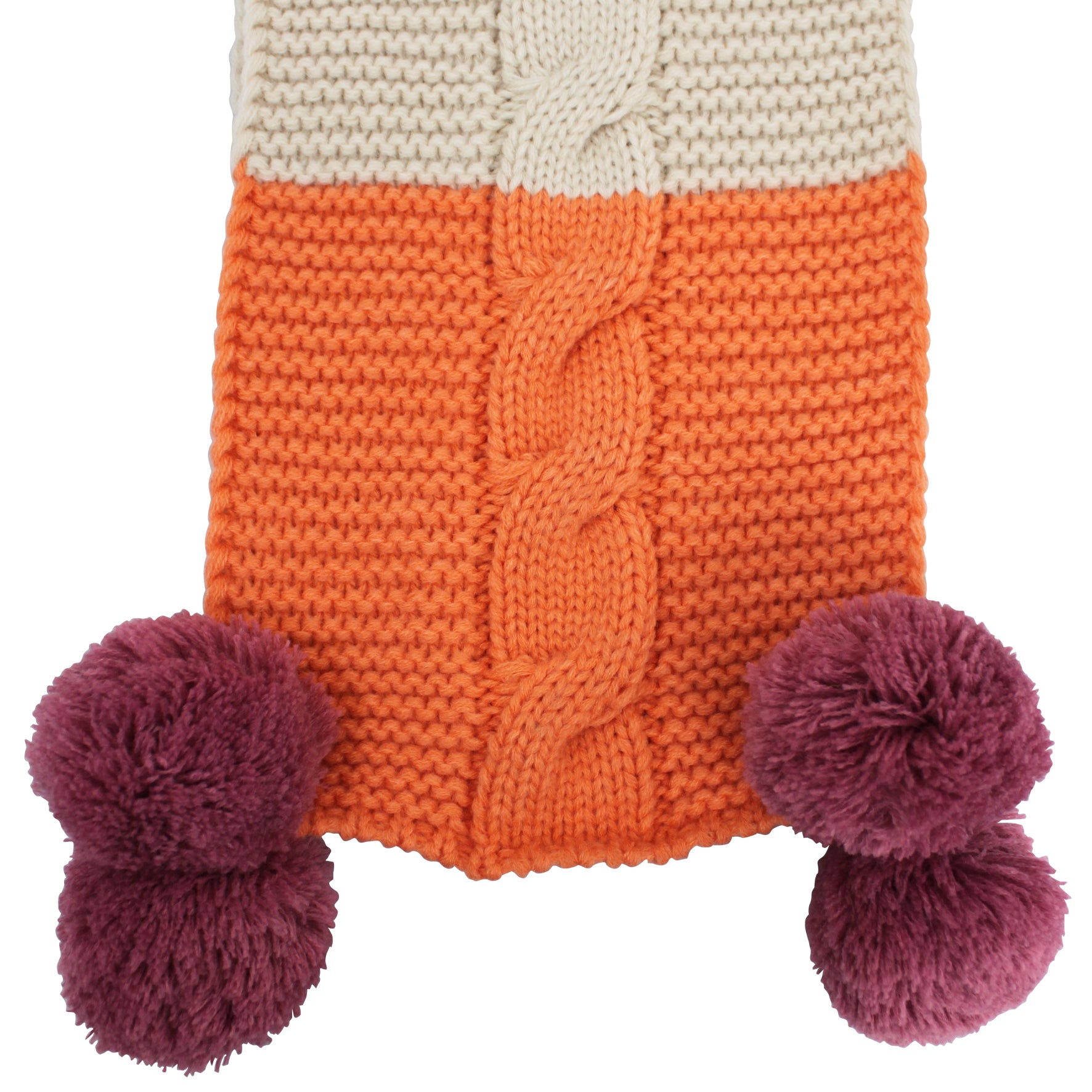 Loop Cream Scarf