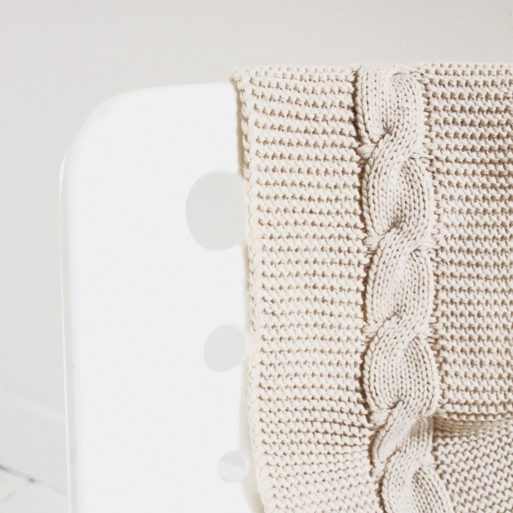 Loop Cream Scarf