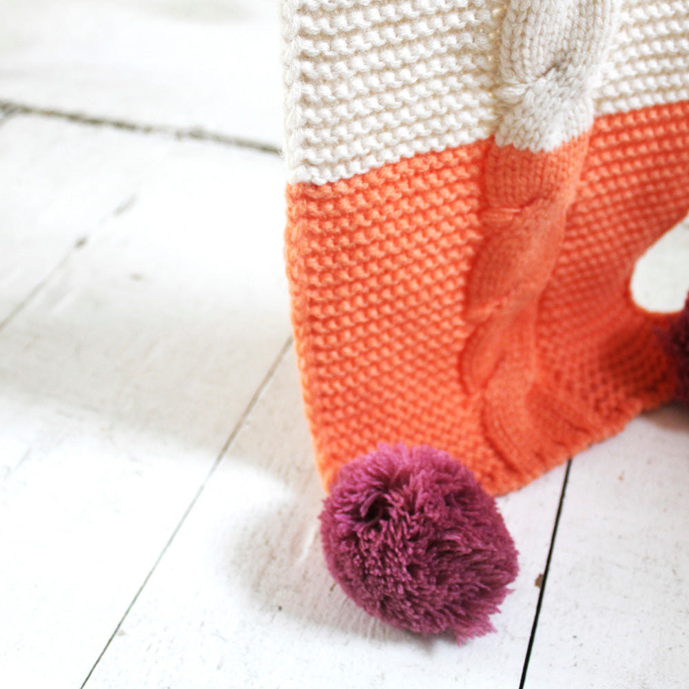 Loop Cream Scarf