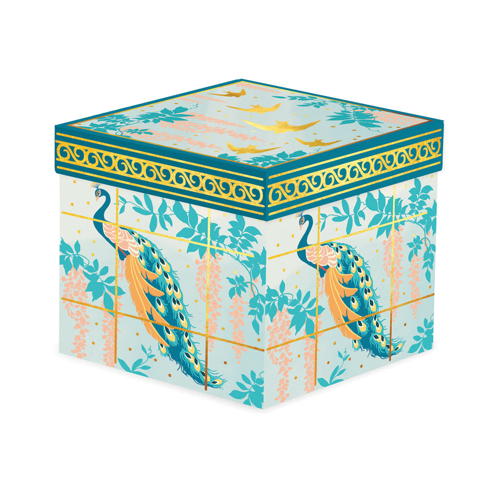Luxe Peacock Planter
