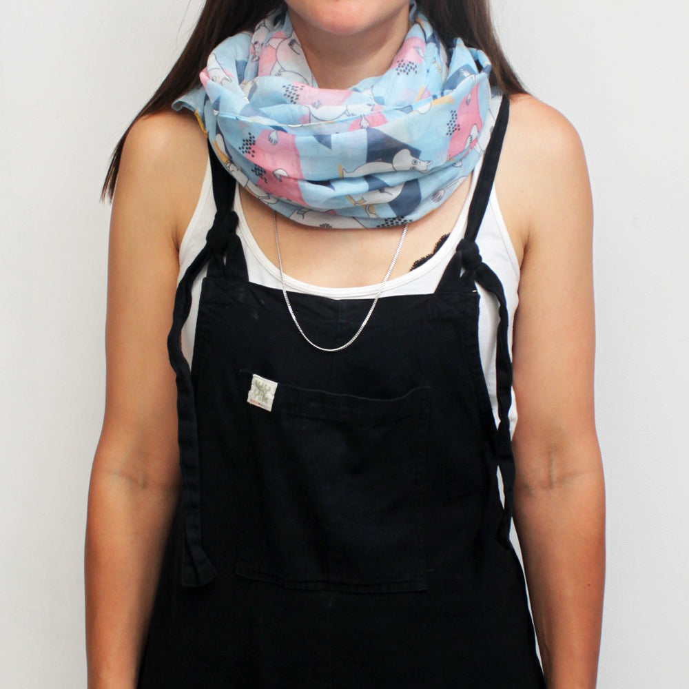 Moomin Scarf "Abstract"