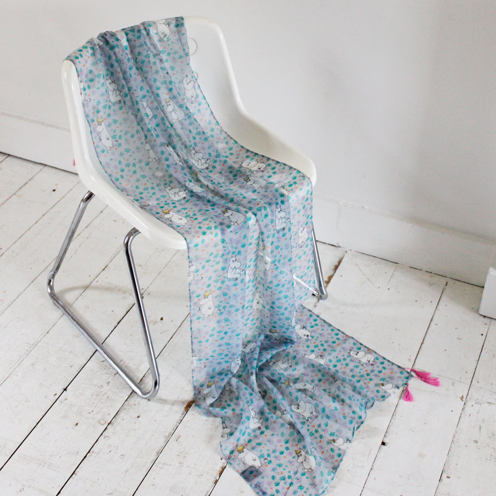 Moomin Scarf "Floral"