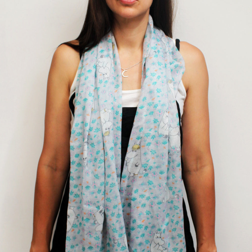 Moomin Scarf "Floral"