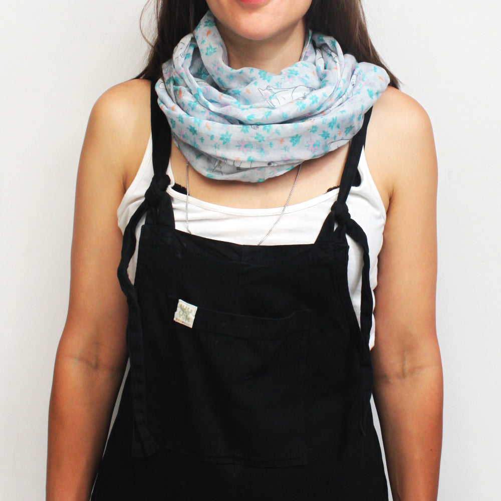 Moomin Scarf "Floral"