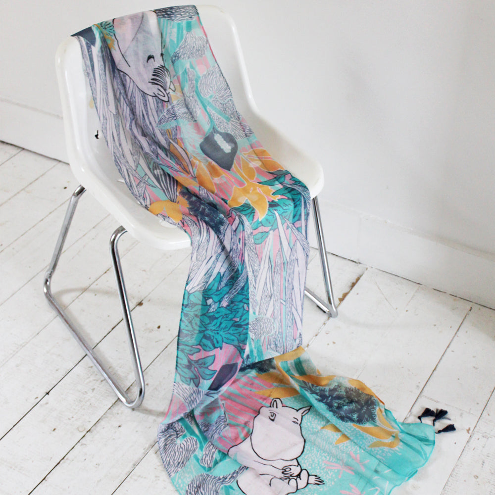 Moomin Scarf "Pastel"