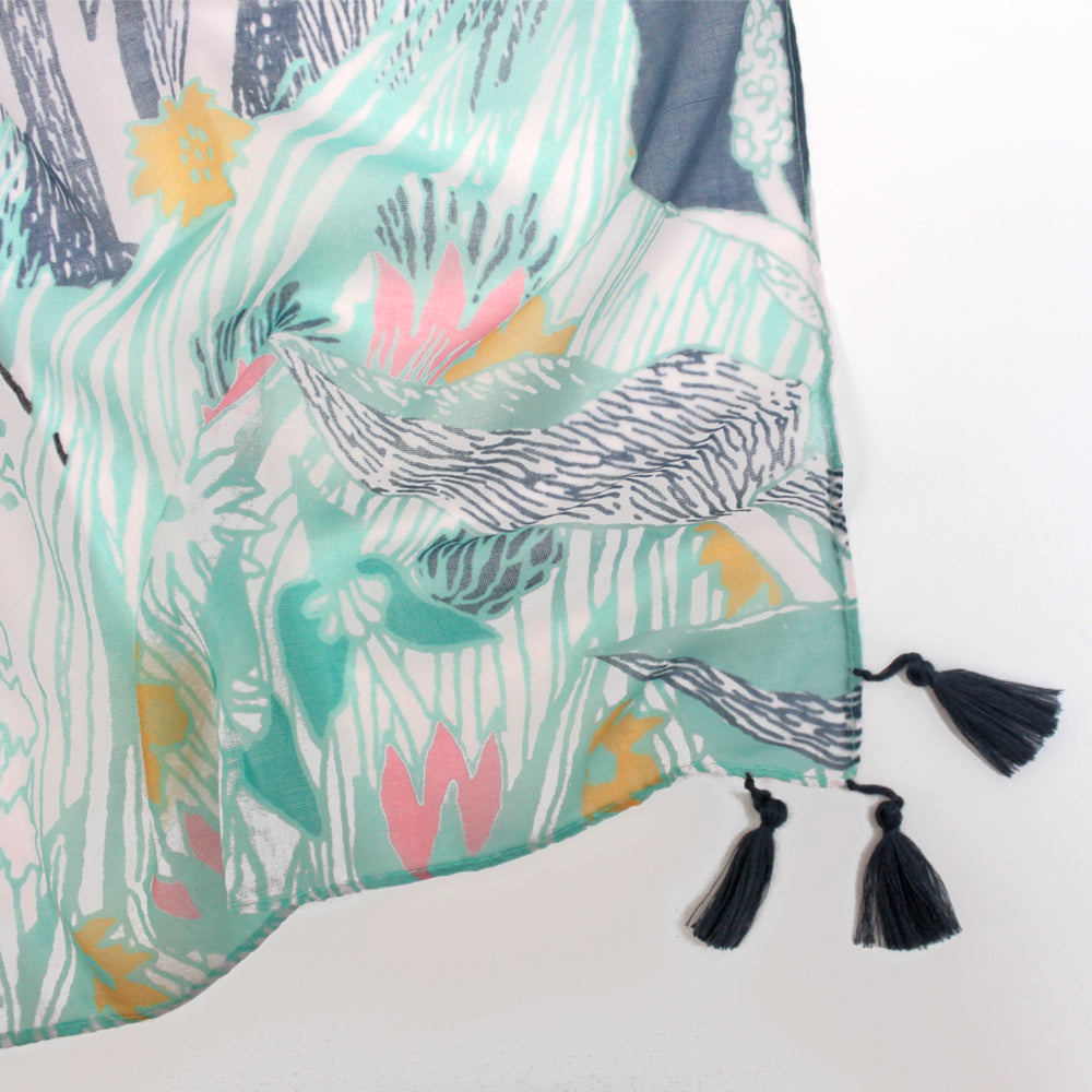 Moomin Scarf "Pastel"