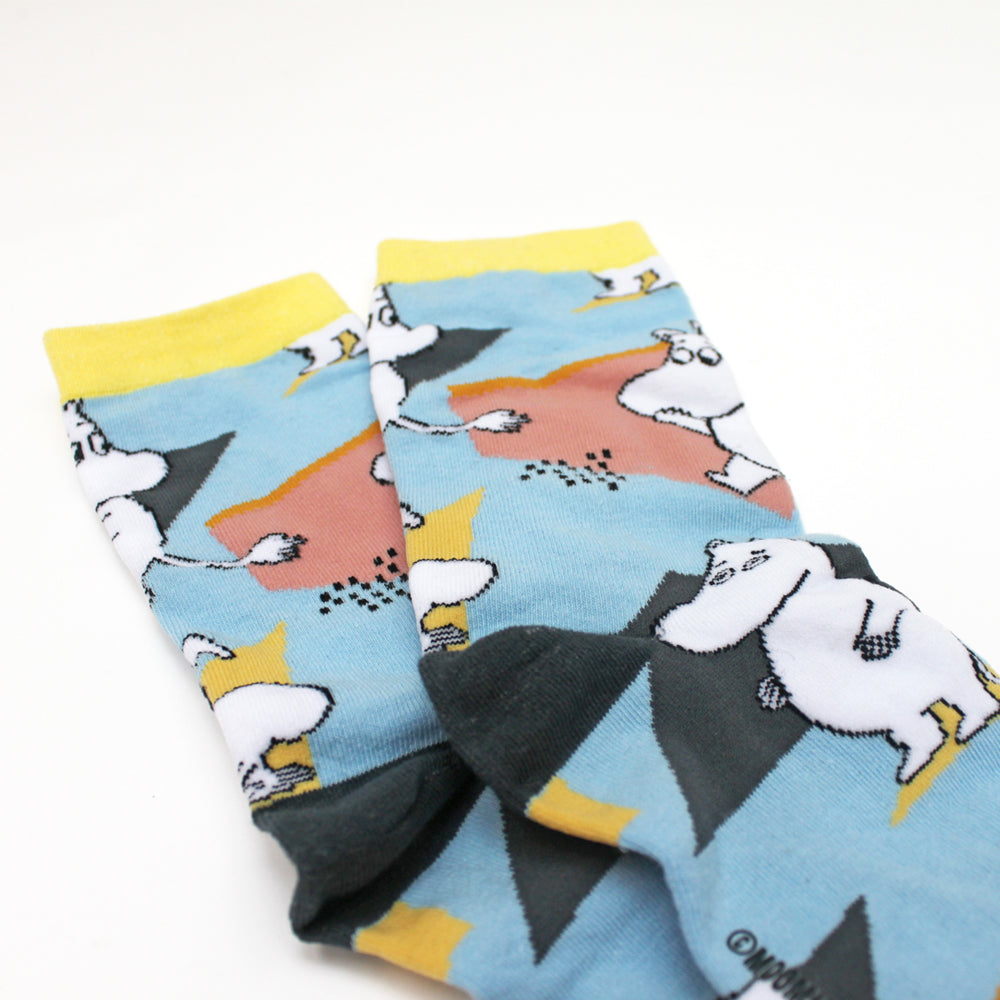 Moomin Socks Abstract