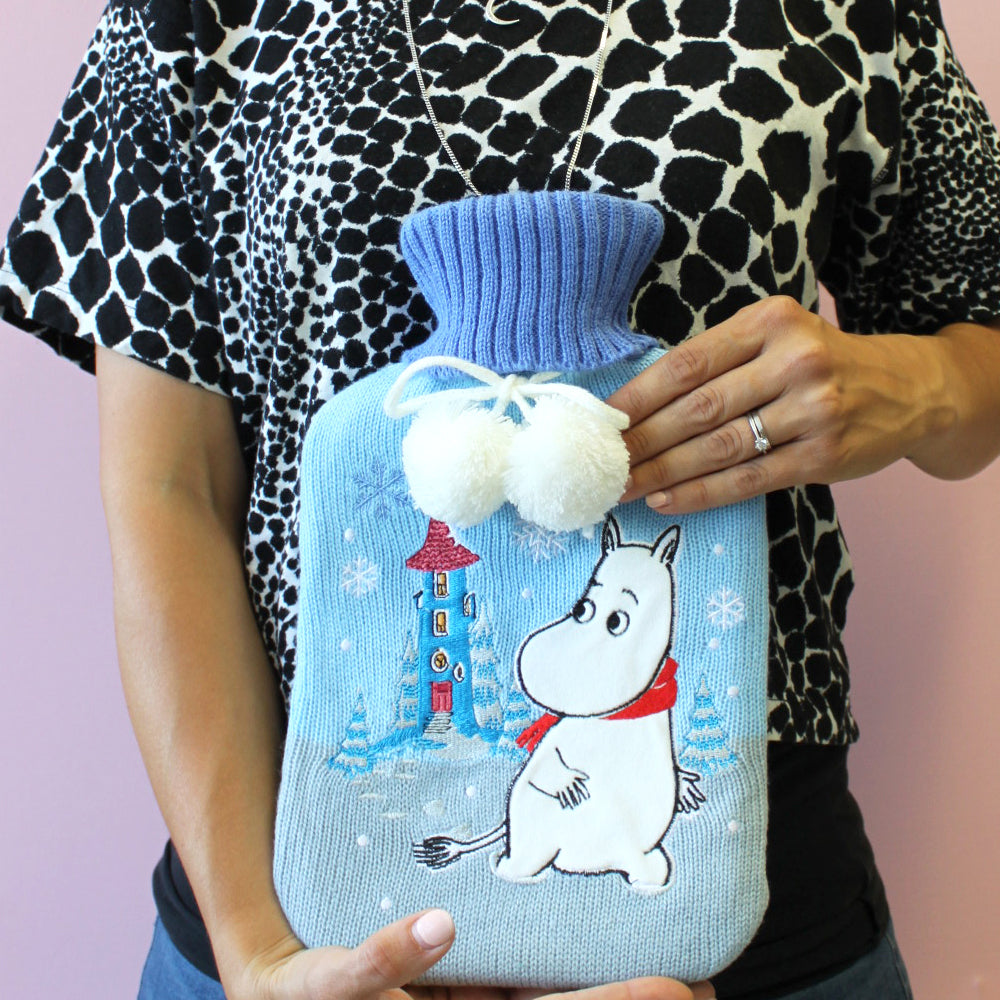 Moomin 'Snow' Hot Water Bottle