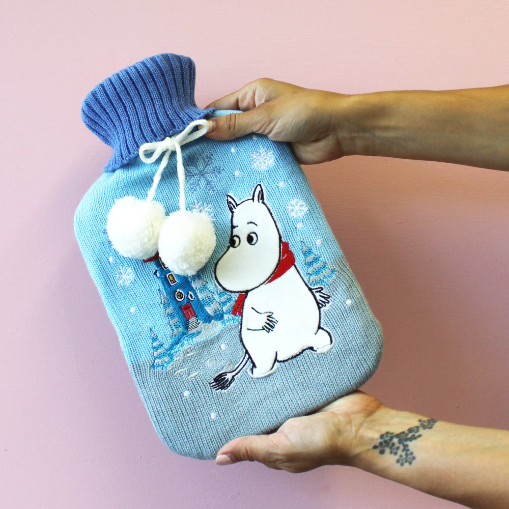 Moomin 'Snow' Hot Water Bottle