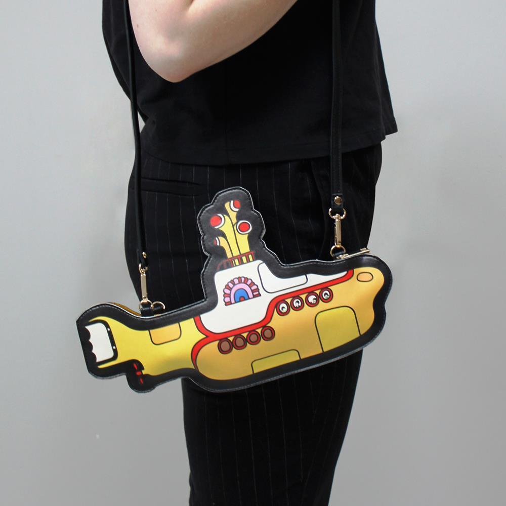 The Beatles Shaped Yellow Submarine Mini Bag