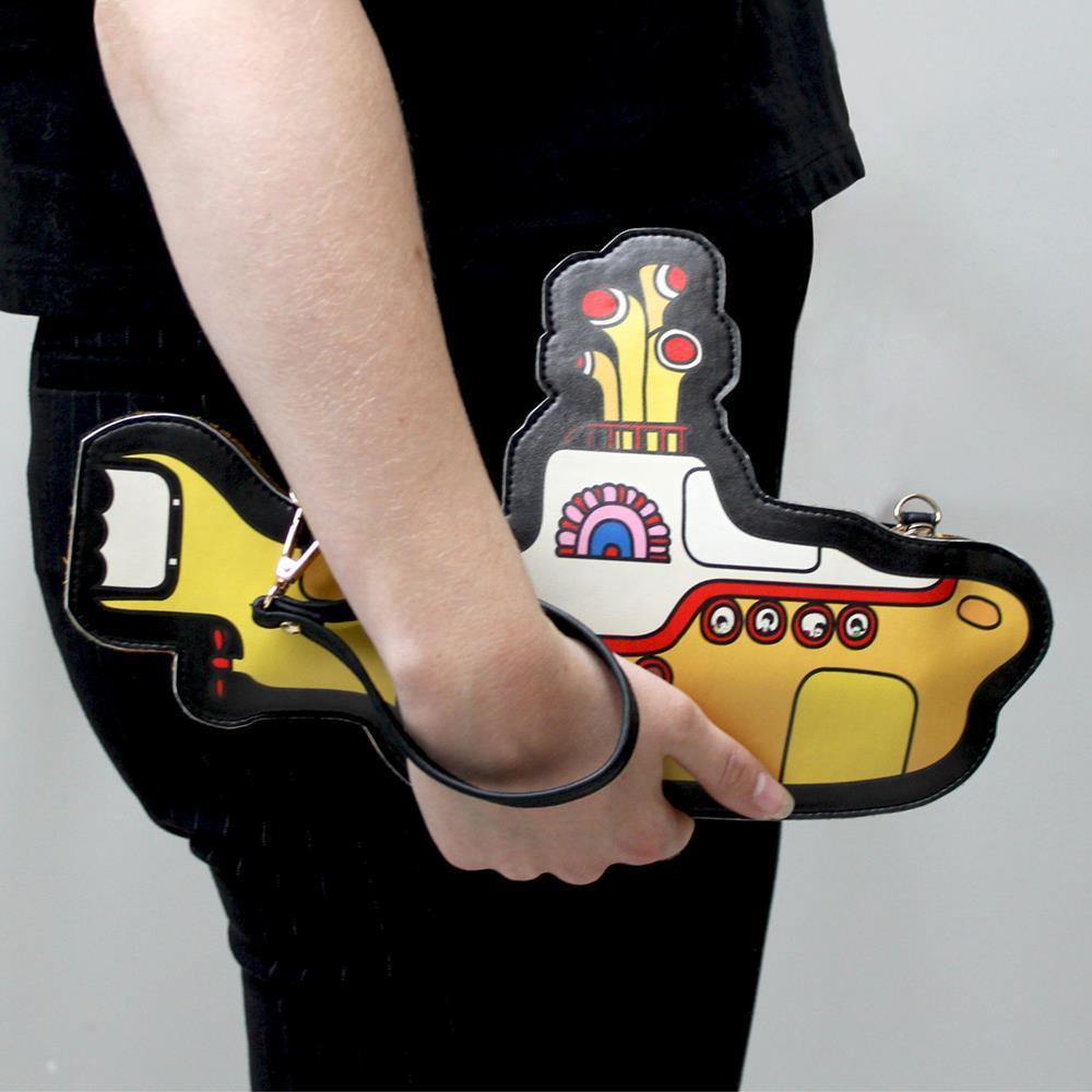 The Beatles Shaped Yellow Submarine Mini Bag