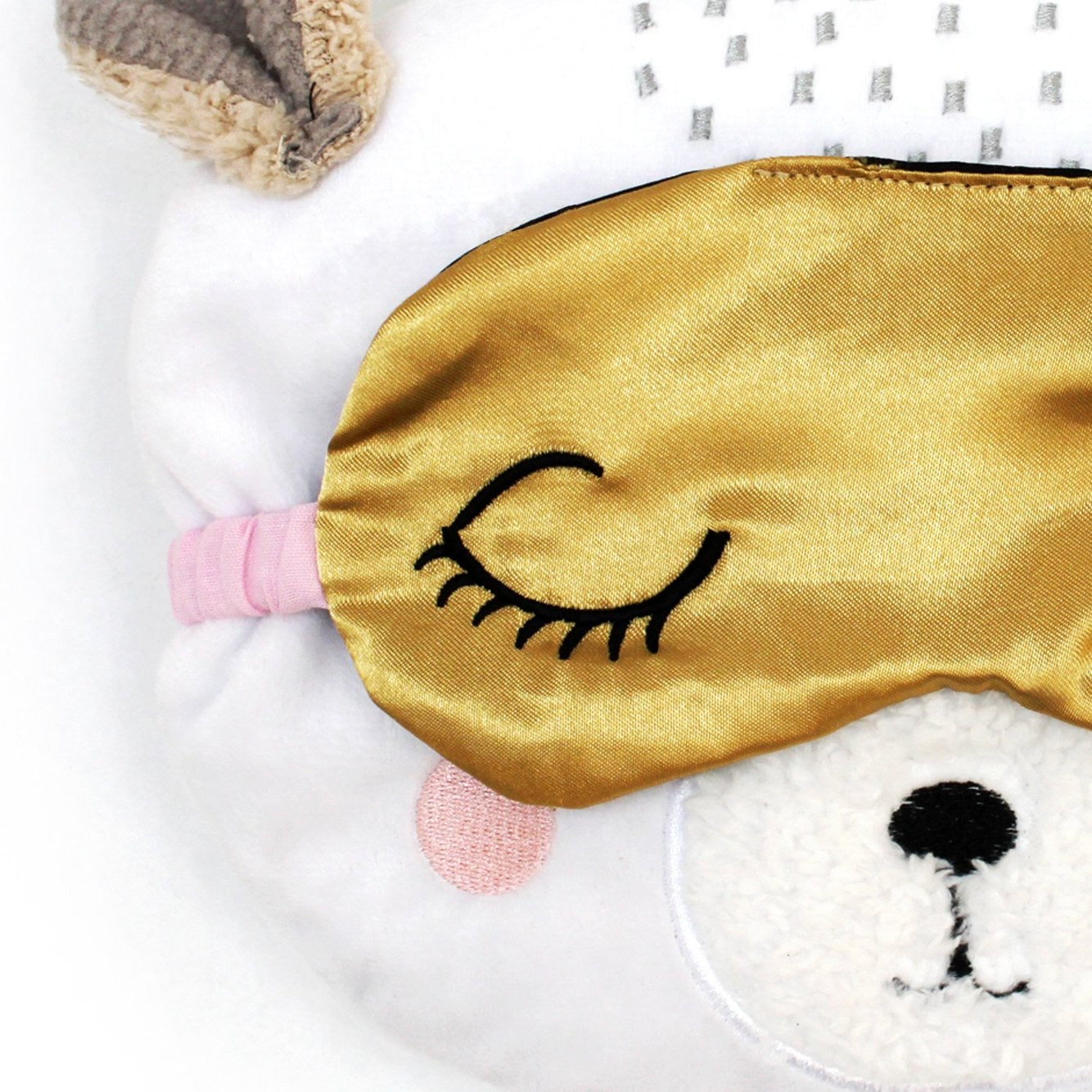 Over The Moon Bear Microwavable Hottie And Eye Mask
