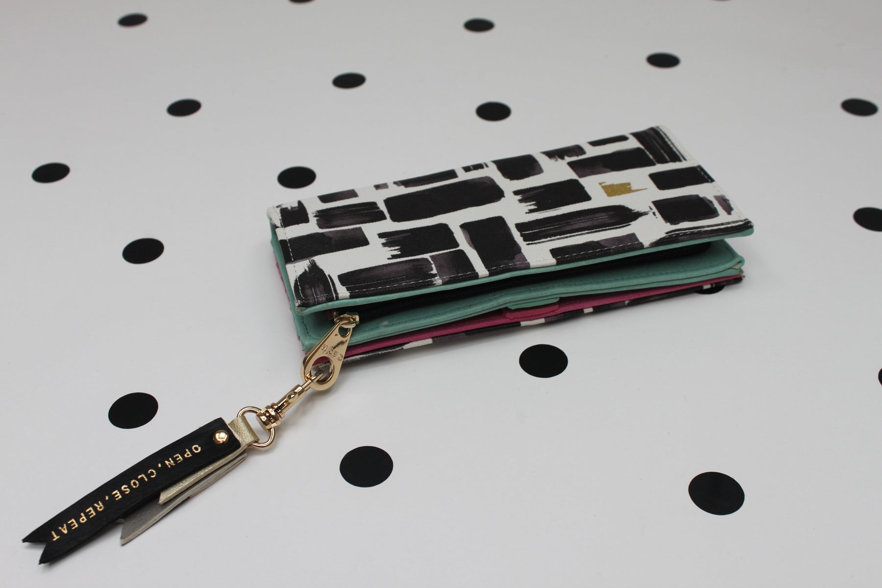 Paint Stripy Wallet