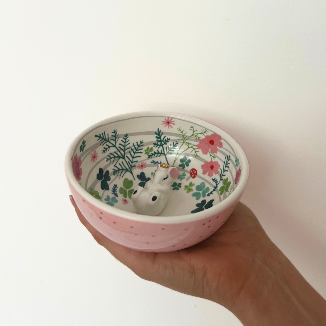 Secret Garden Mouse Bowl