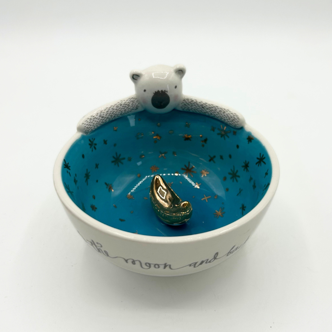 Over The Moon Bear Bowl