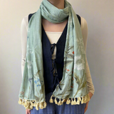 Wander Green Scarf