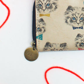 Meow Wallet Repeat Print