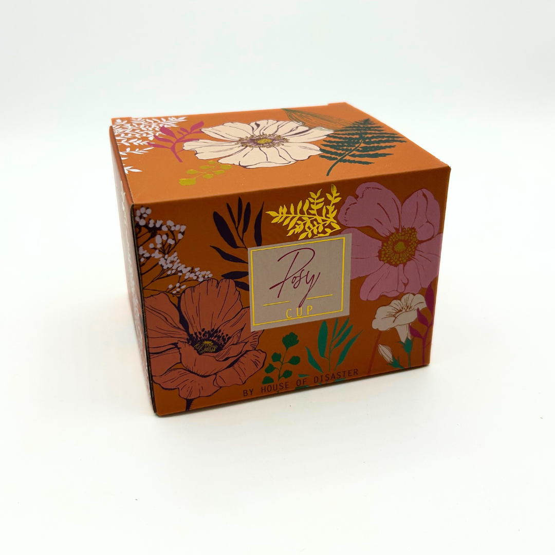 Posy Orange Cup