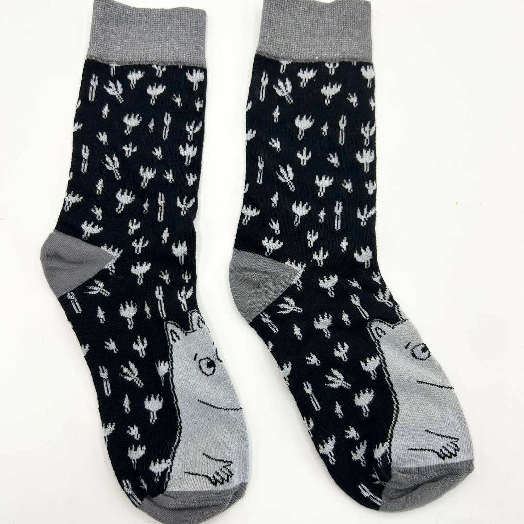 Moomin Black Socks