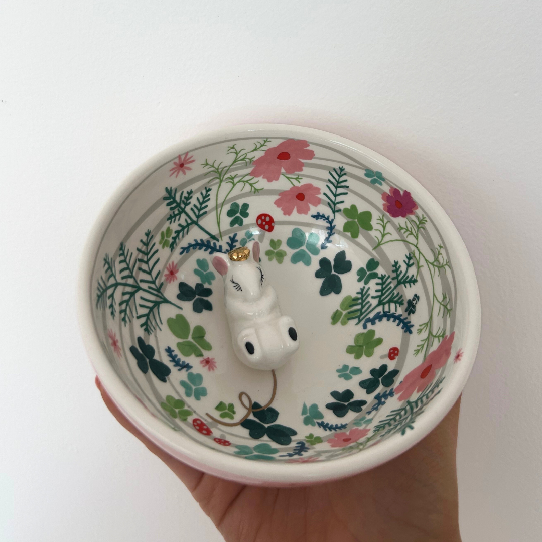 Secret Garden Mouse Bowl