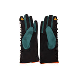 Animal Print Gloves Black and White Zebra