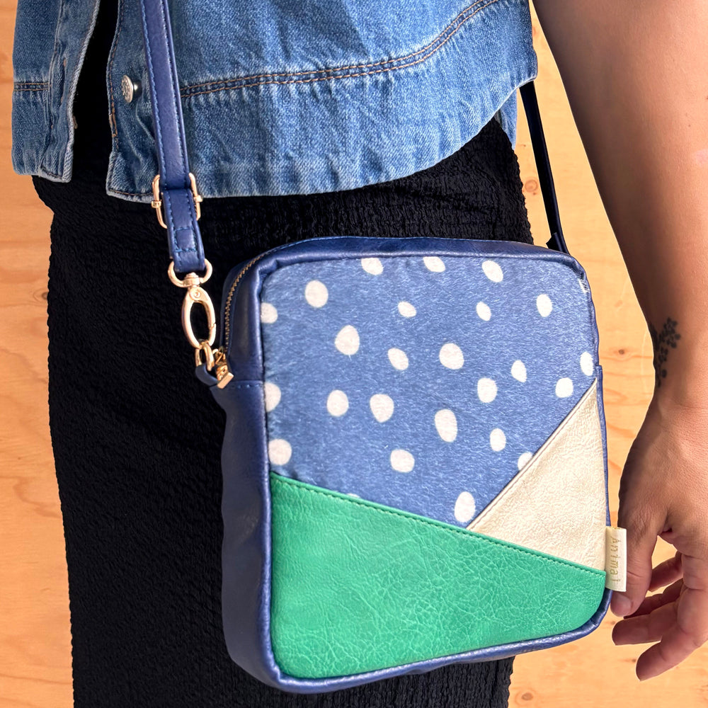 Animal Spotty Print Mini Square Bag