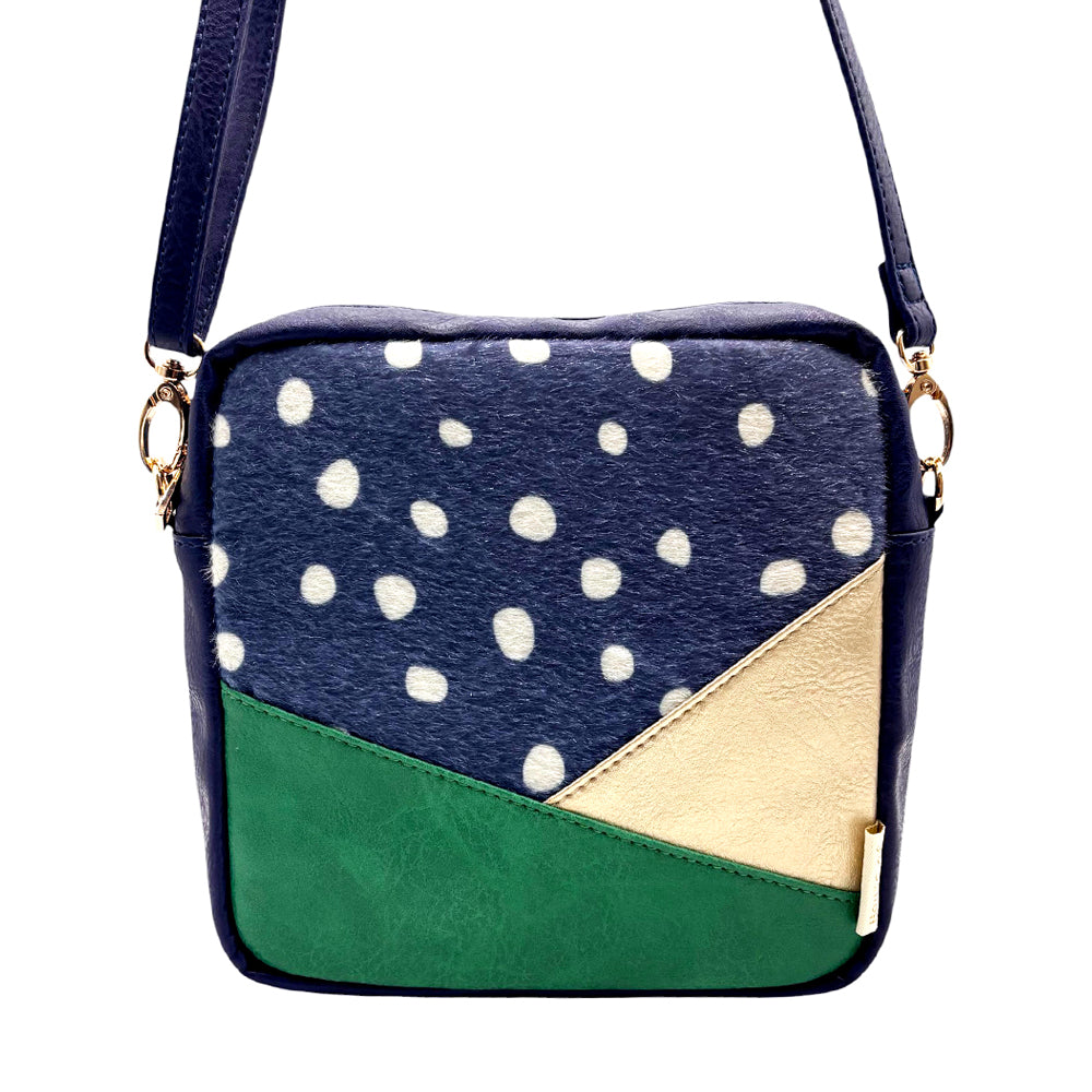 Animal Spotty Print Mini Square Bag