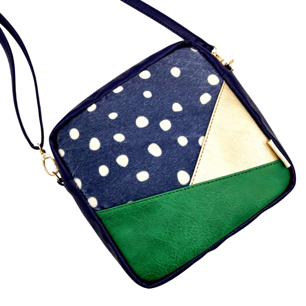 Animal Spotty Print Mini Square Bag
