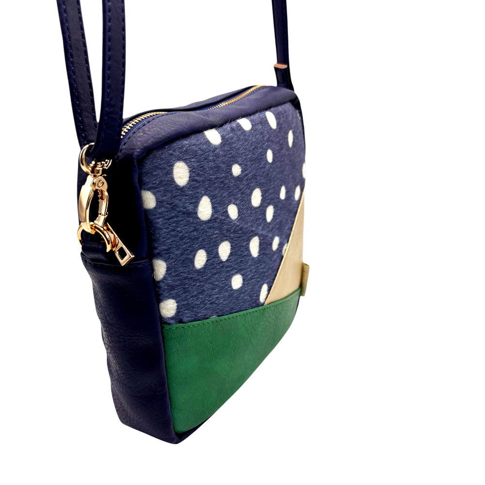 Animal Spotty Print Mini Square Bag