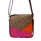 Animal Cheetah Print Mini Square Bag