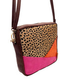 Animal Cheetah Print Mini Square Bag