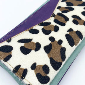 Animal Print Purple Leopard Wallet