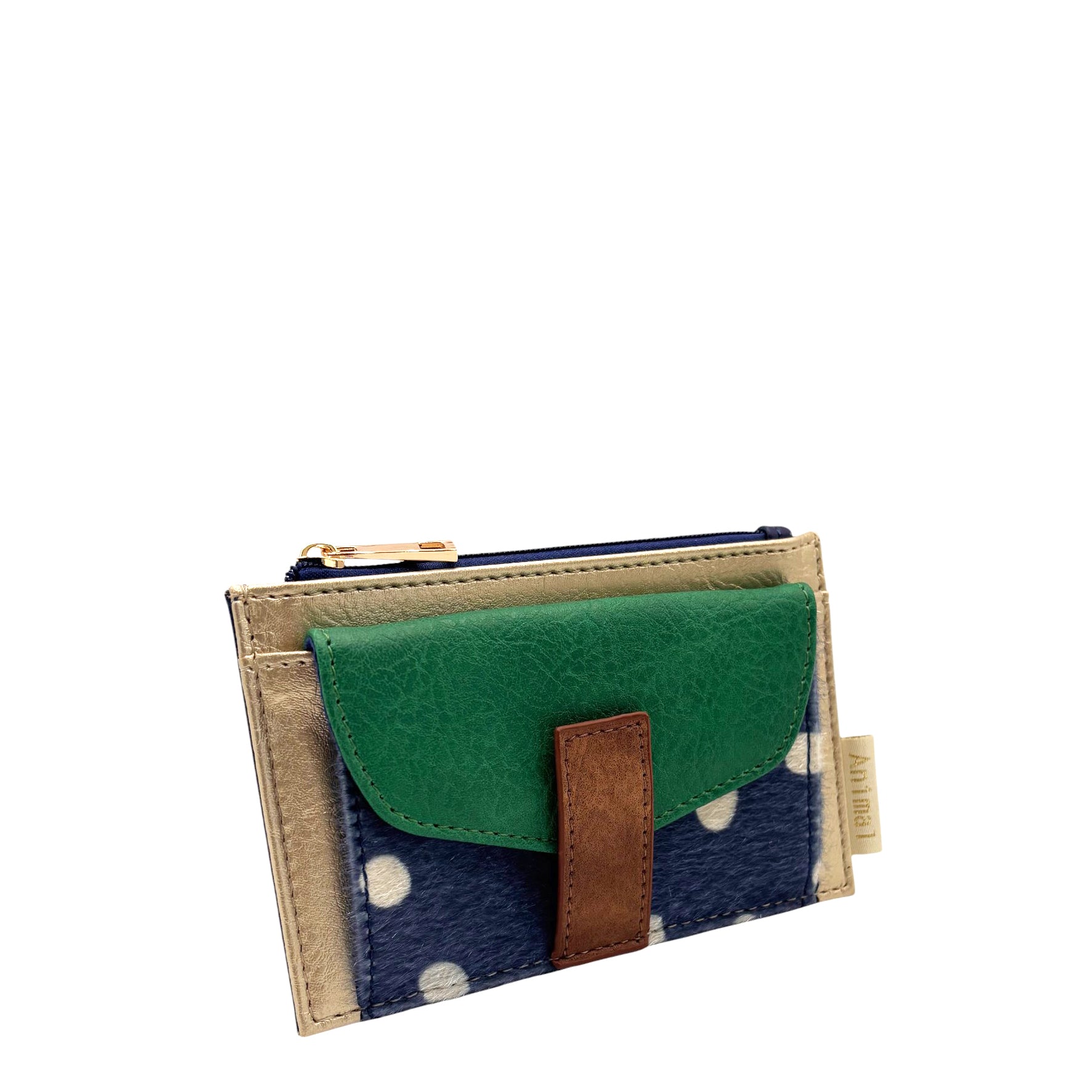 Animal Spotty Print Zip Purse