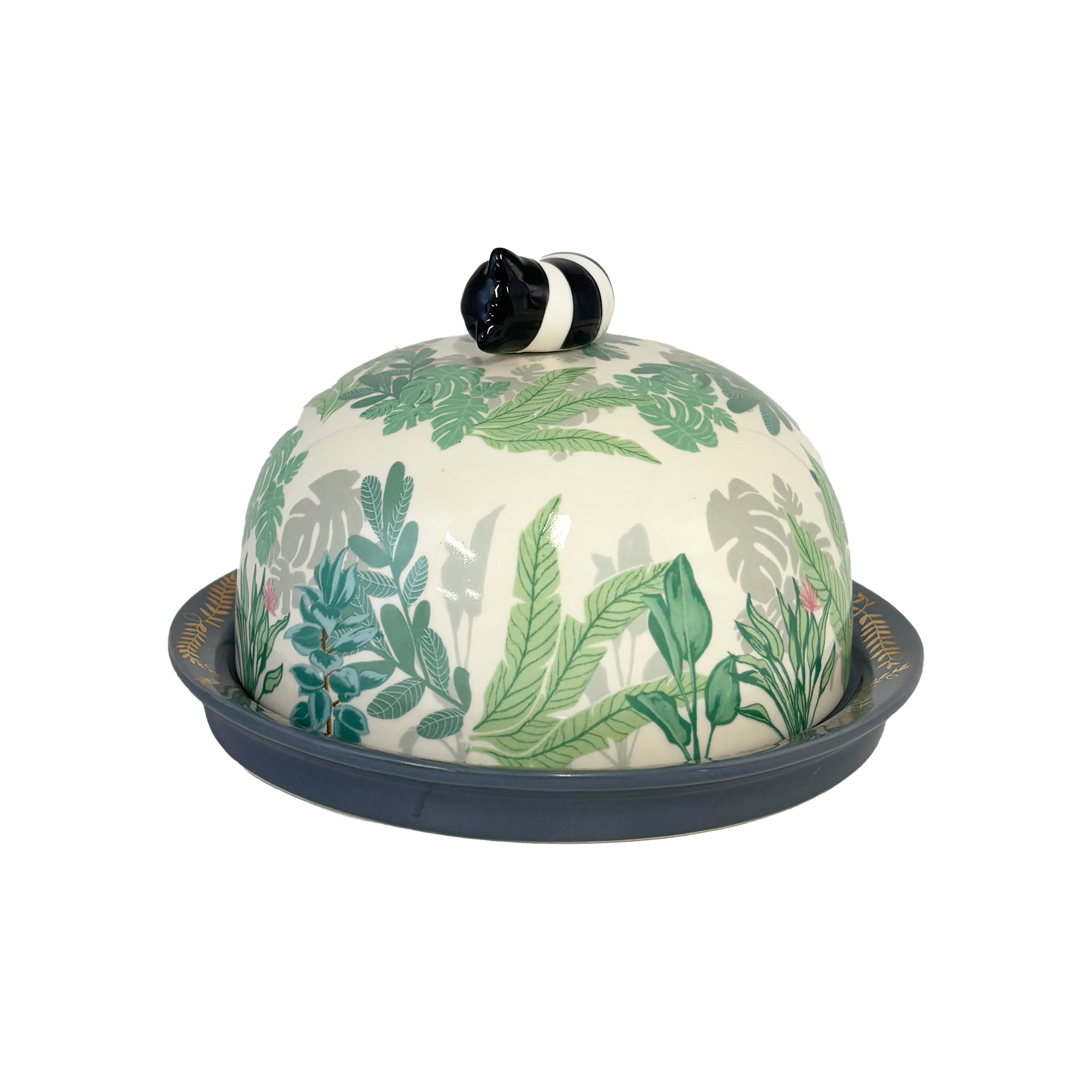 Boulevard Cat Butter Dish