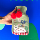 Catnip 'Cat's Before Twats' Hot Water Bottle
