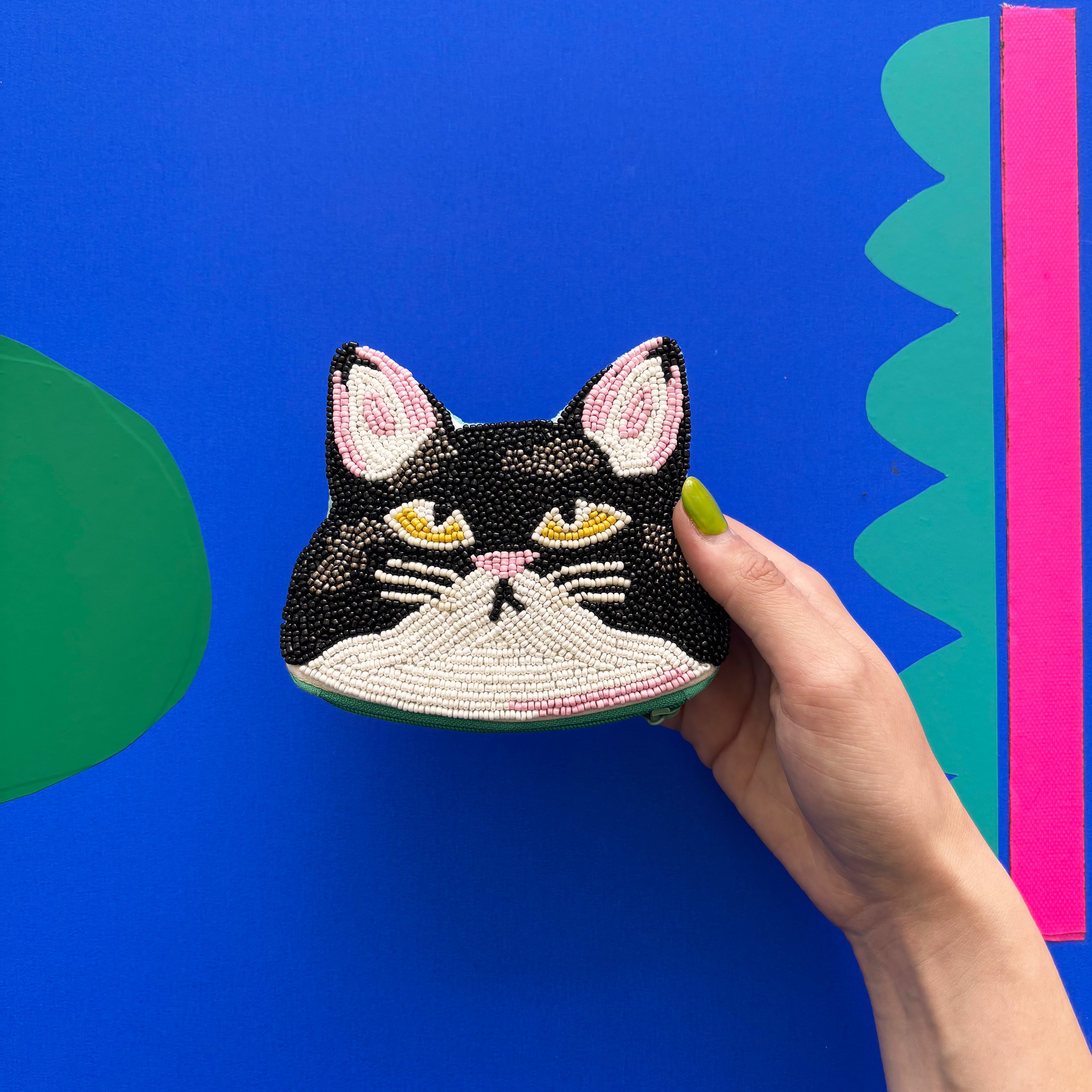 Catnip Cat Coin Purse